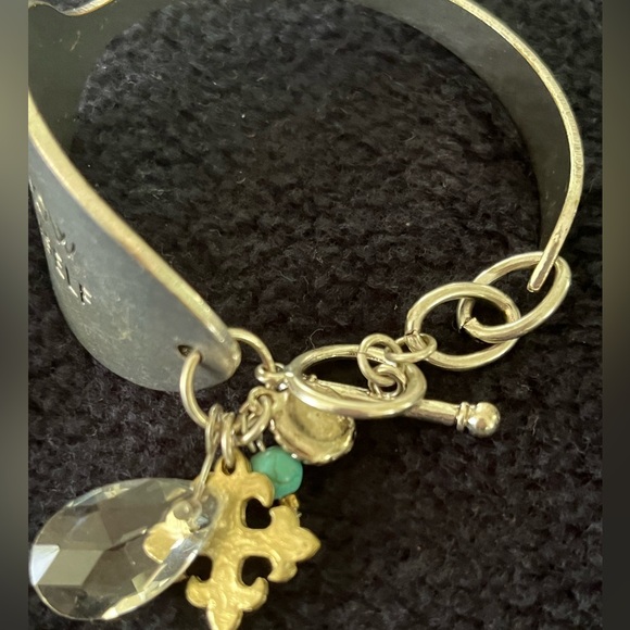 Southwest Engraved Spoon Bracelet - Picture 2 of 3